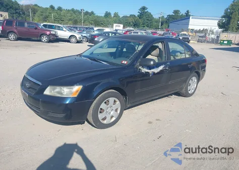 2007 Hyundai Sonata Gls from USA, damaged, VIN 5NPET46C77H277828